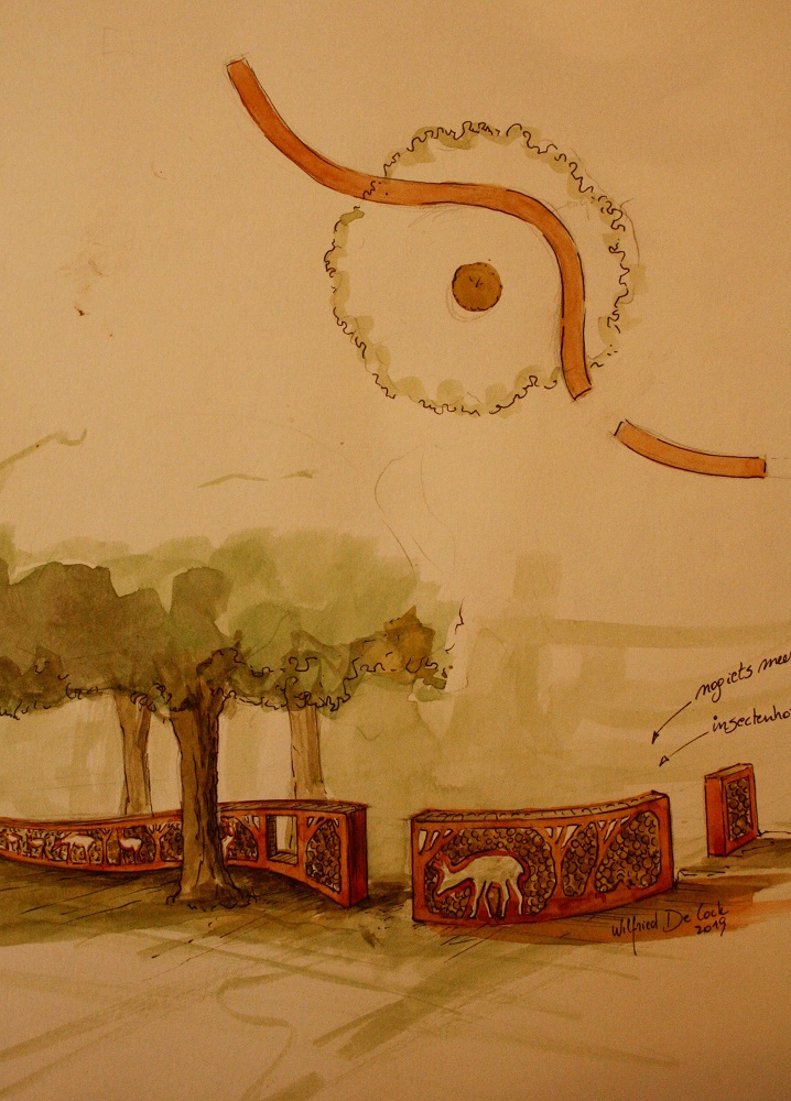 wilfried de cock , parktuin